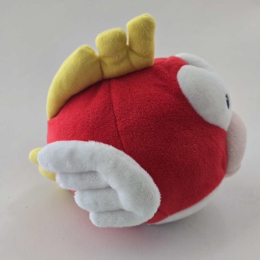 Super Mario Cheep Cheep Plush Red Fish All-Star Collection Nintendo Little Buddy - Picture 2 of 5